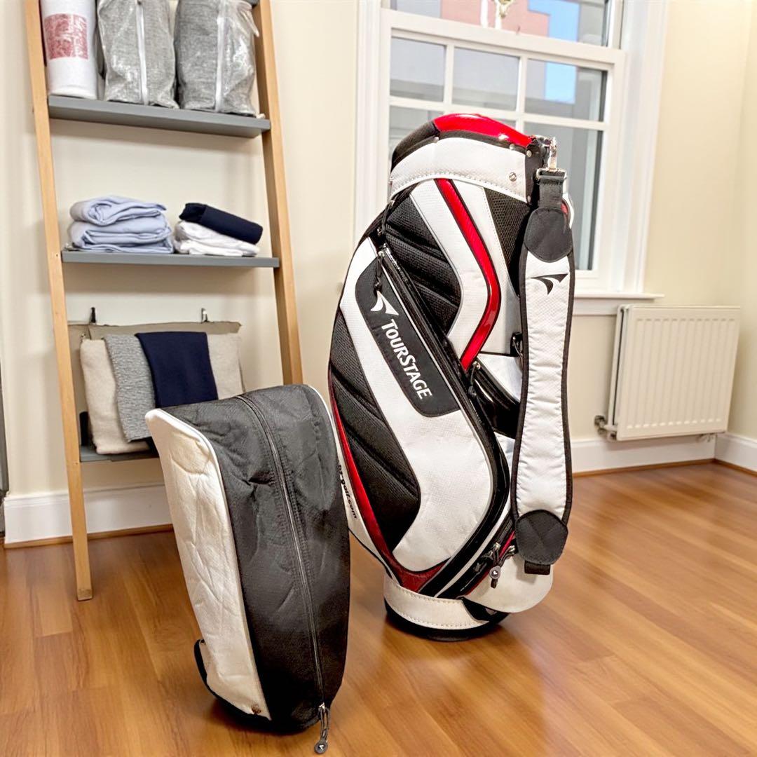 超美品　ブリヂストン ツアーステージ ゴルフ用キャディバッグ