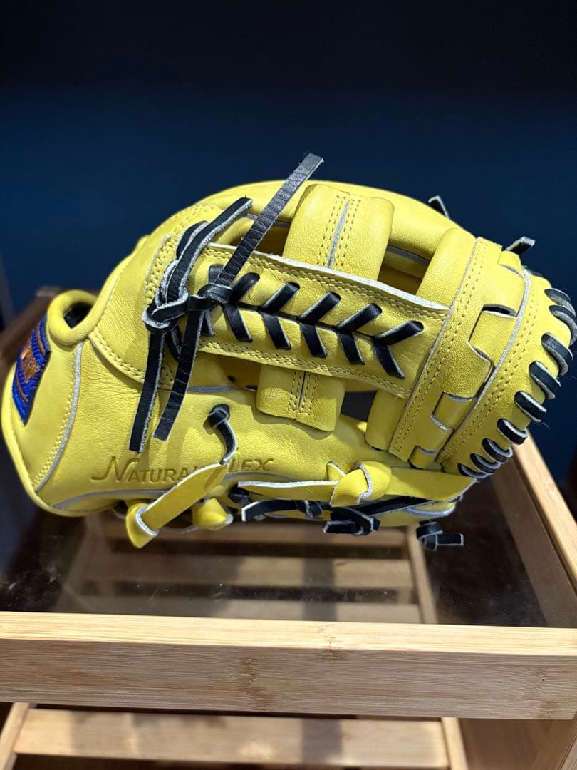 ハイゴールド 軟式グローブ イエロー