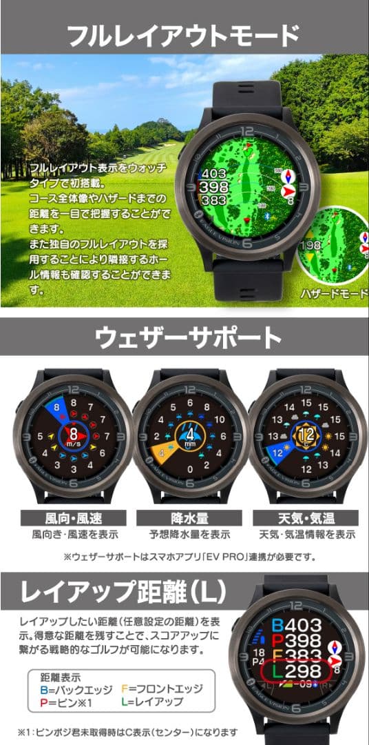 イーグルビジョン エースプロ ホワイトのみ EV-337