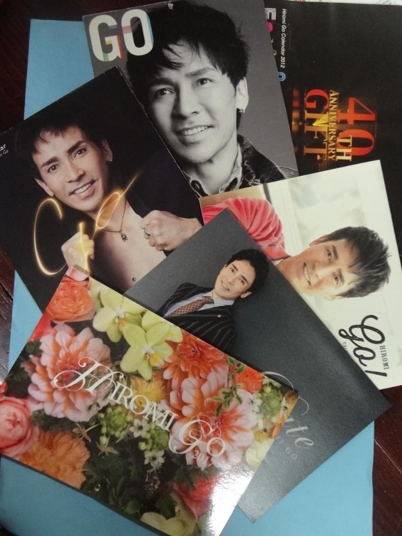 郷ひろみ　　　入手困難カレンダーバックナンバー6冊セット　2012-2017年