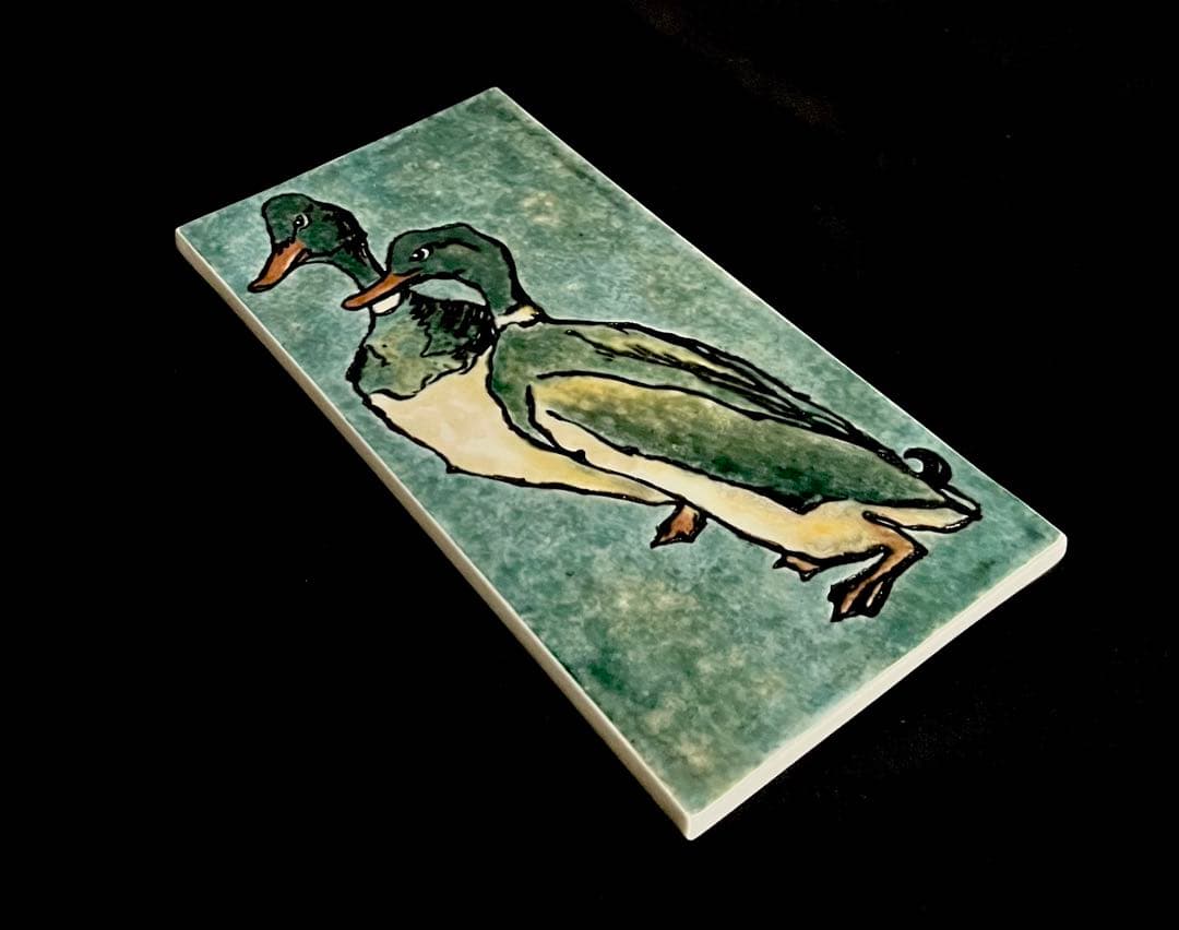 Meissen マイセン/※珍品 1級品 陶板 鳥