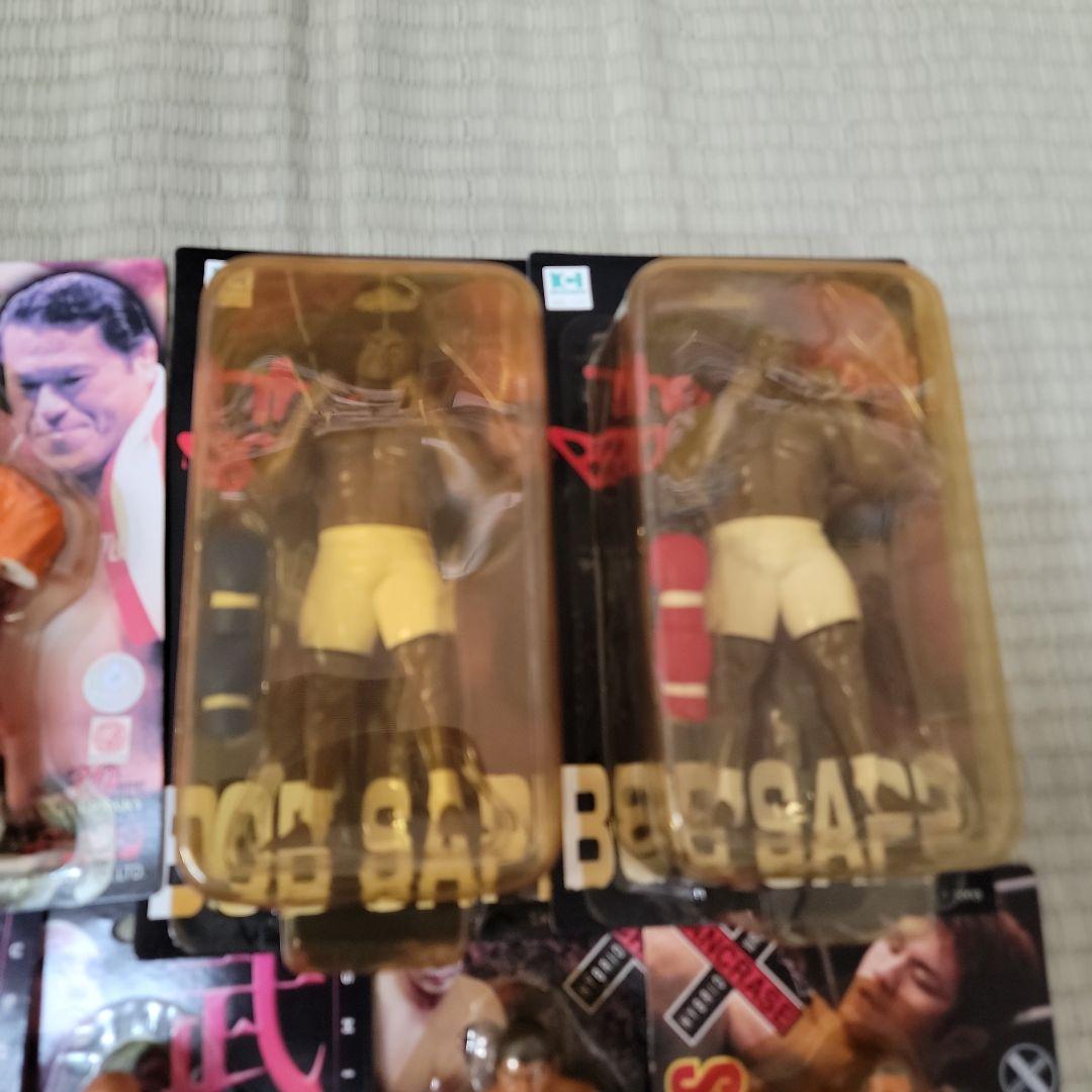 新日本プロレス　アントニオ猪木、ヒクソングレイシー、ボブ・サップなど9体セット