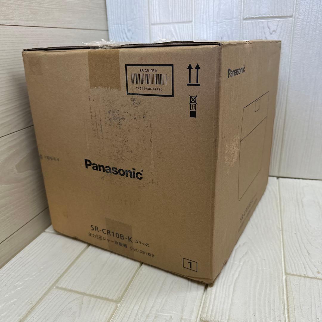 【未開封新品】パナソニック圧力IHジャー炊飯器　SR-CR10B-K 新品
