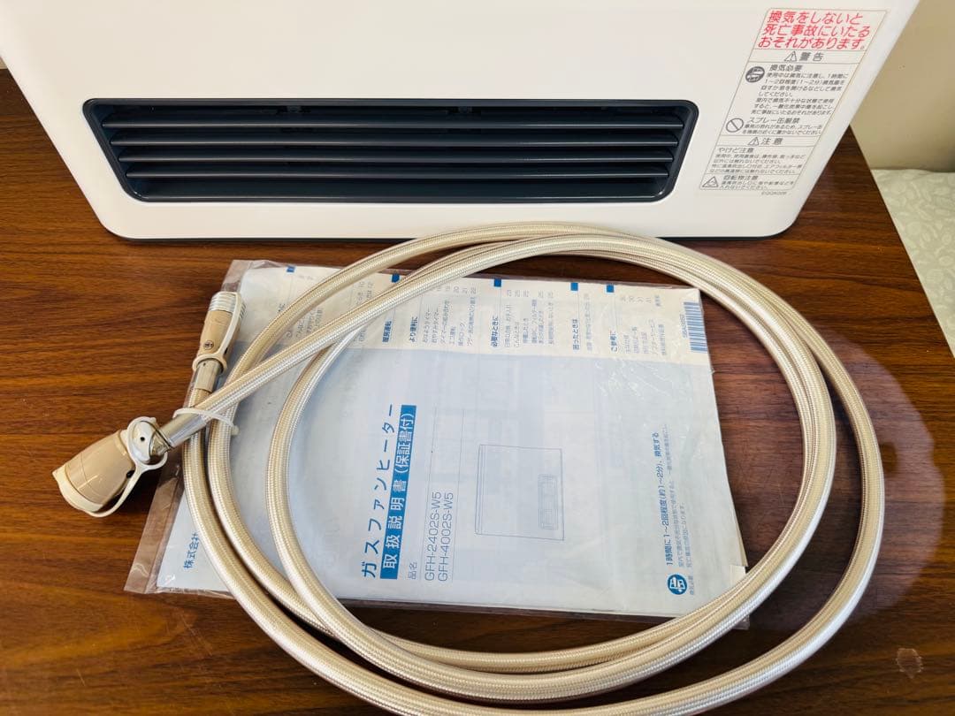 NORITZ ガスファンヒーター GFH-4002 SLPガス｜美品・フルセット