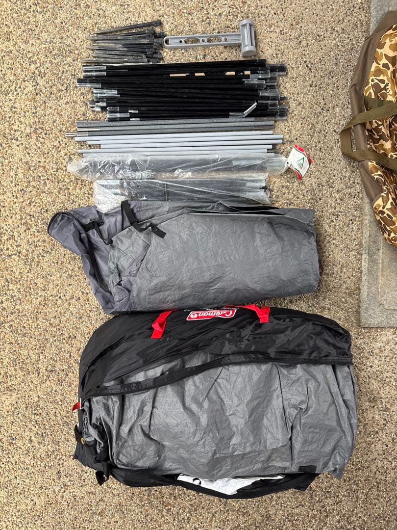 凪*様 【大幅値下げ】日本未発売希少なコールマン！トンネルテント！秋冬用に！