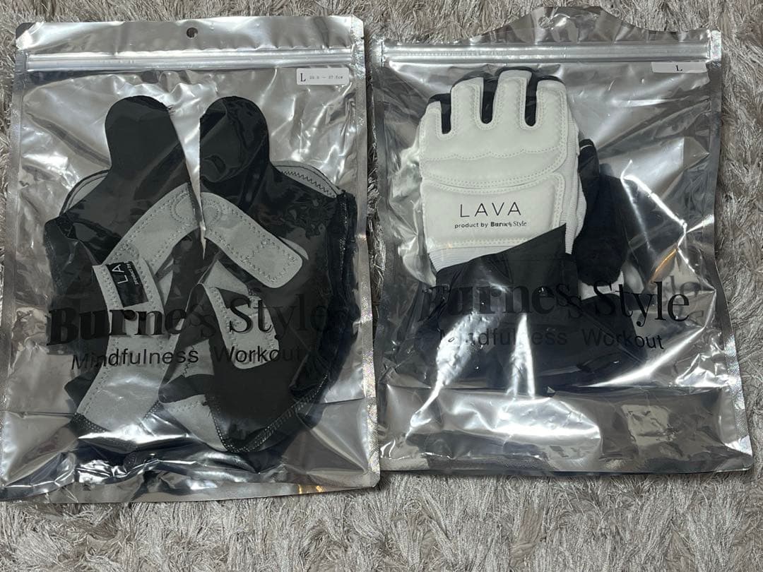 【新品未使用】Burnes Style LAVA L トレーニンググローブセット