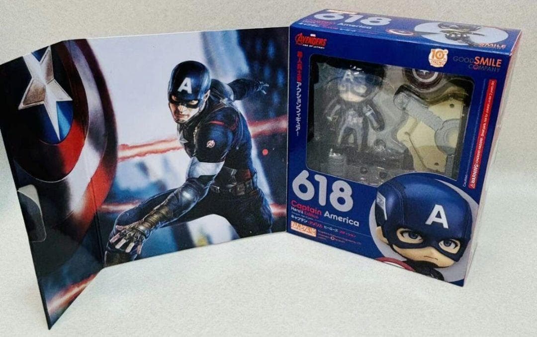 ⭐️ねんどろいど 618 キャプテン・アメリカ ヒーローズ・エディション