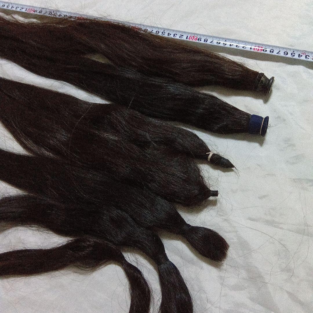 日本髪　かもじ　島田　桃割れ　銀杏返し　つぶし島田　人毛