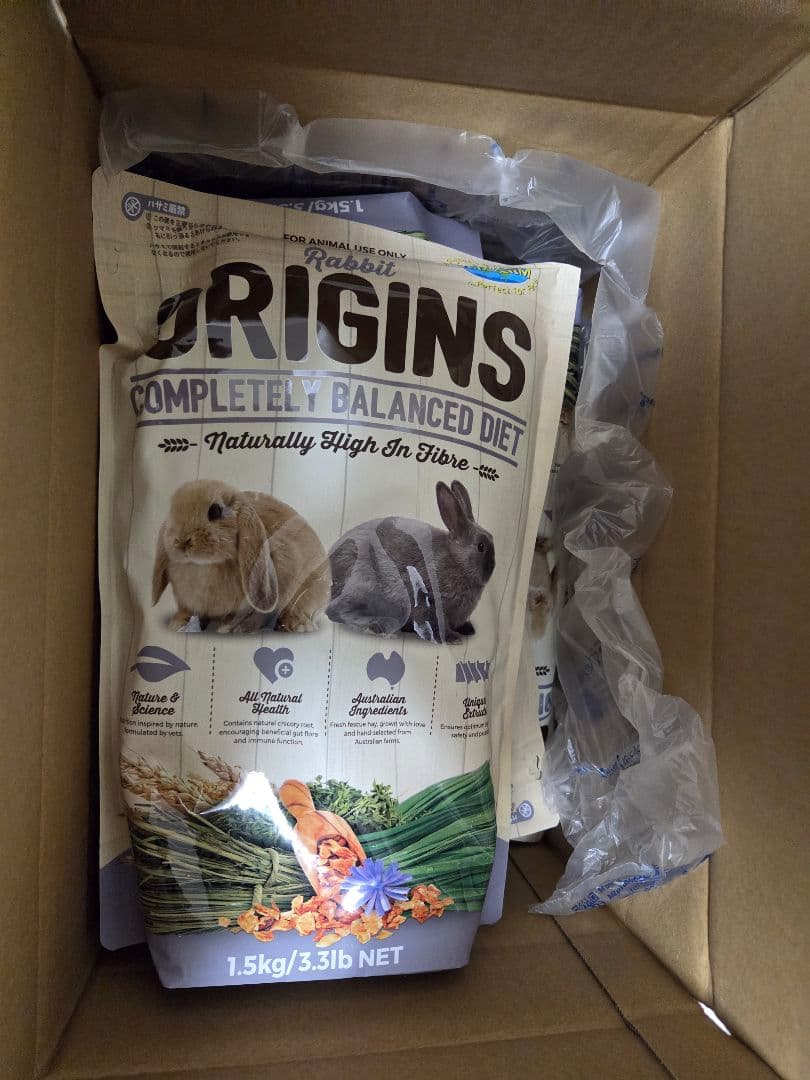 Rabbit Origins 1.5kg　4袋　ラビット　オリジンズ　うさぎ