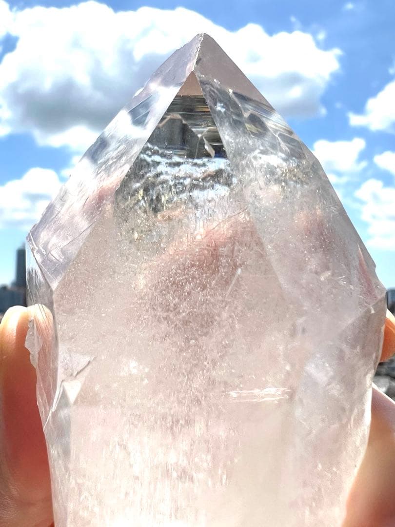 限定プレゼント価格✨美✨希少AAAAヒマラヤ メルー水晶 カテドラル✨大天使光水