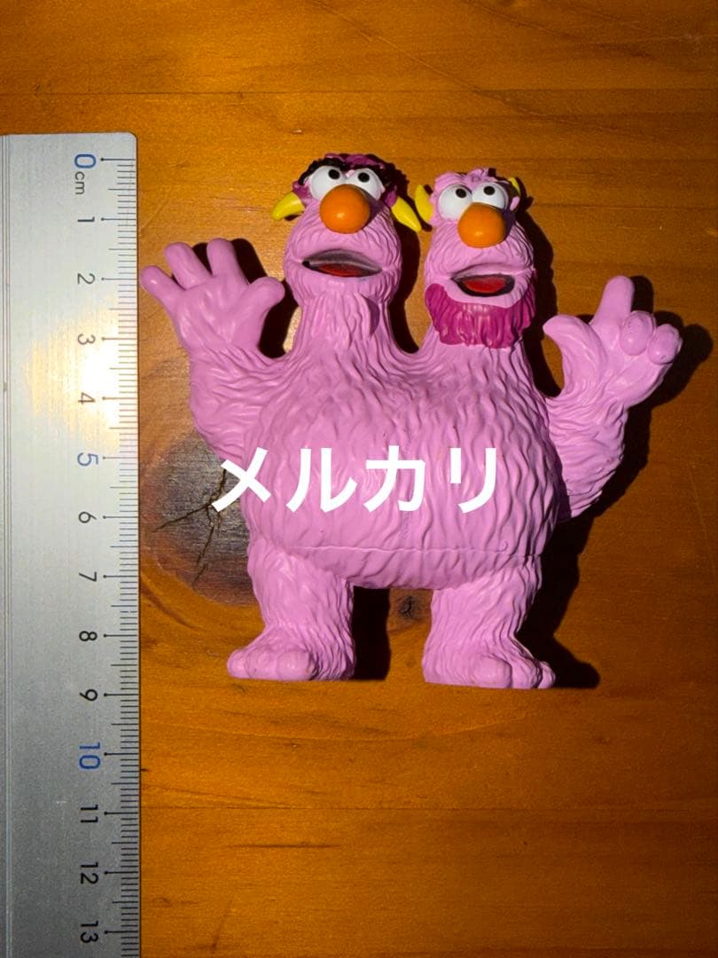 セサミストリート ツーヘッドモンスター ジムヘンソン フィギュア アメトイ レア