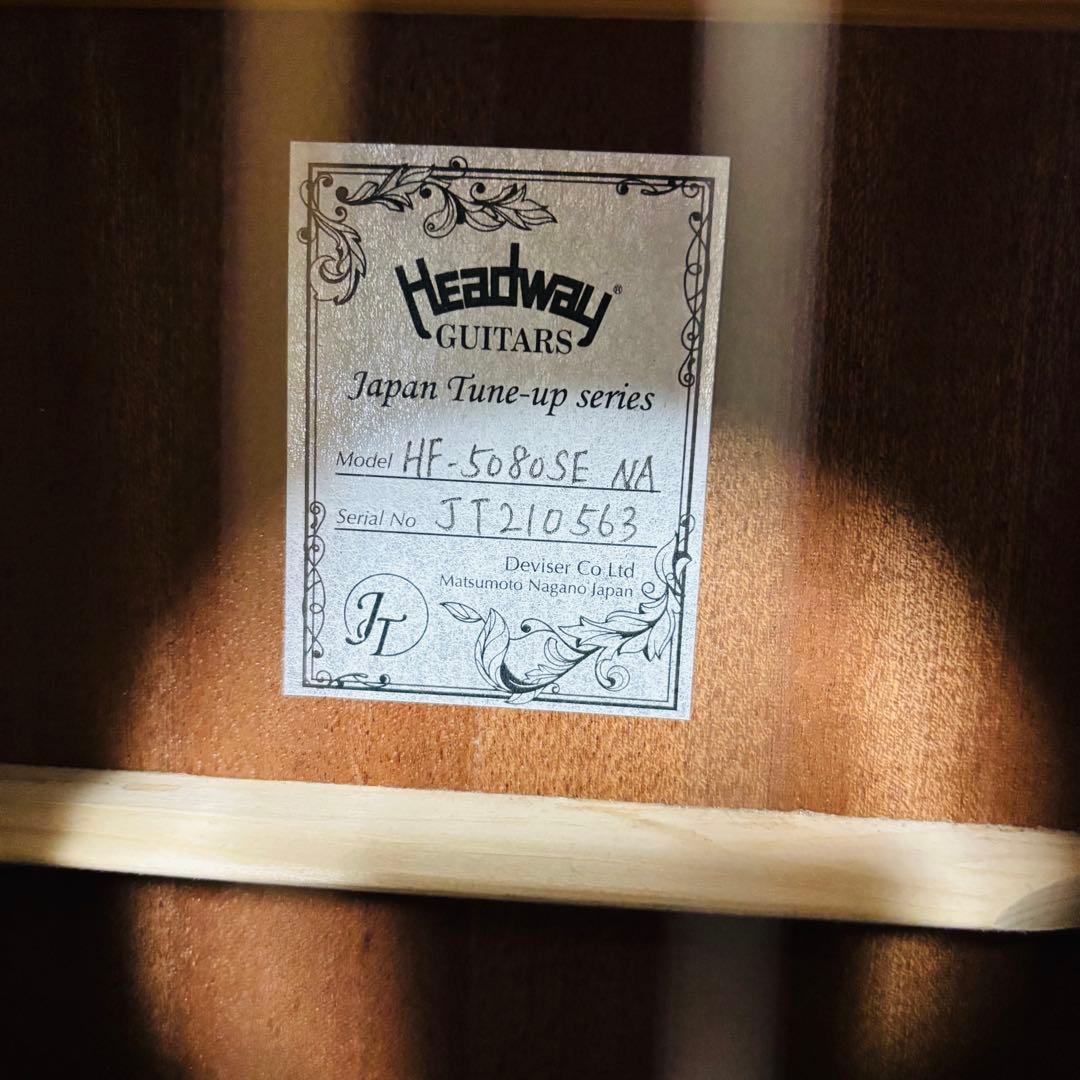 Headway ヘッドウェイ アコギ アコースティックギター HF-5080SE