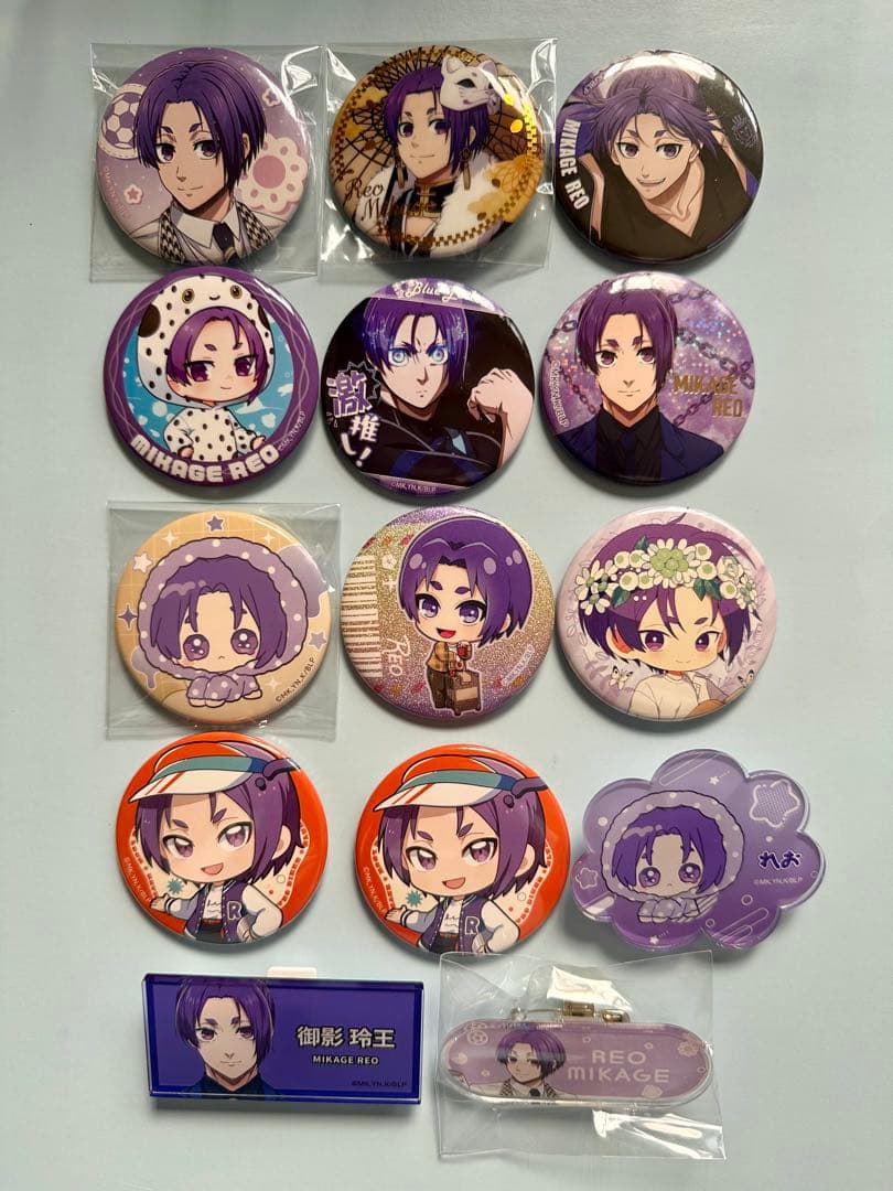 ブルーロック 御影玲王 缶バッジ バラ売り⭕️