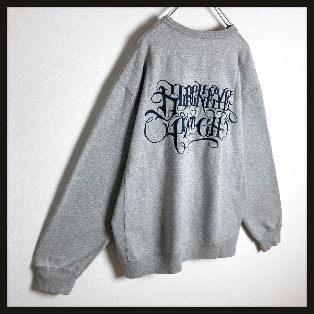 【美品★コラボ】ブラックアイパッチ アフロディーテギャング★刺繍スウェット XL