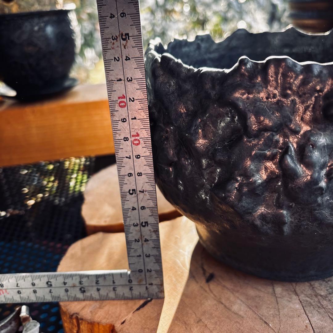 短期間限定大幅値下げ！特大鉢 美品 内田裕太 作家鉢 モンスト y鉢 アガベ