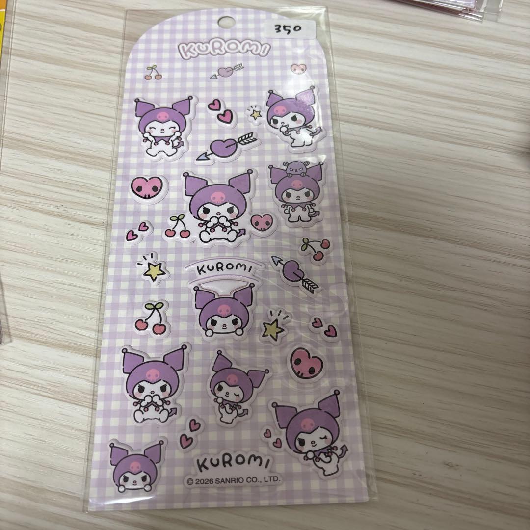 海外製　シール　ぷっくりシール　うるちゅる