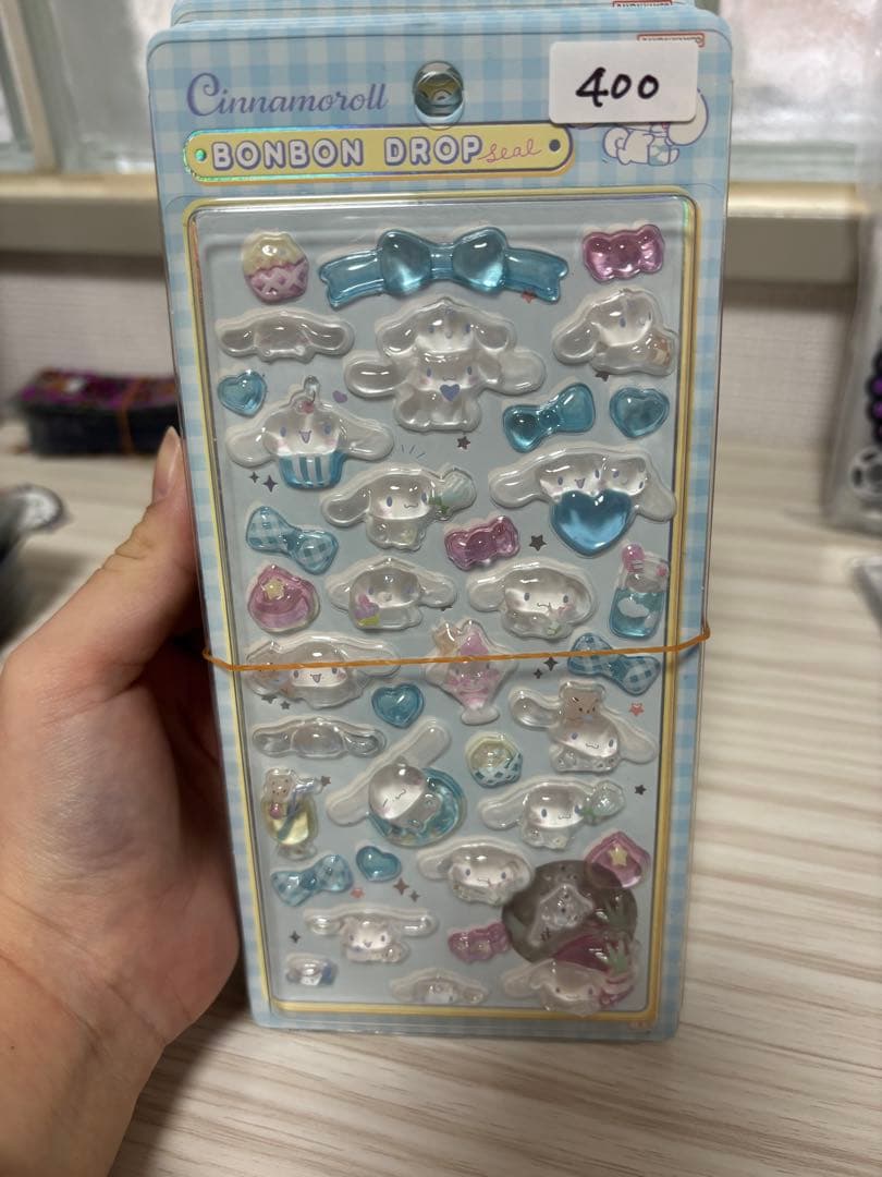 海外製　シール　ぷっくりシール　うるちゅる