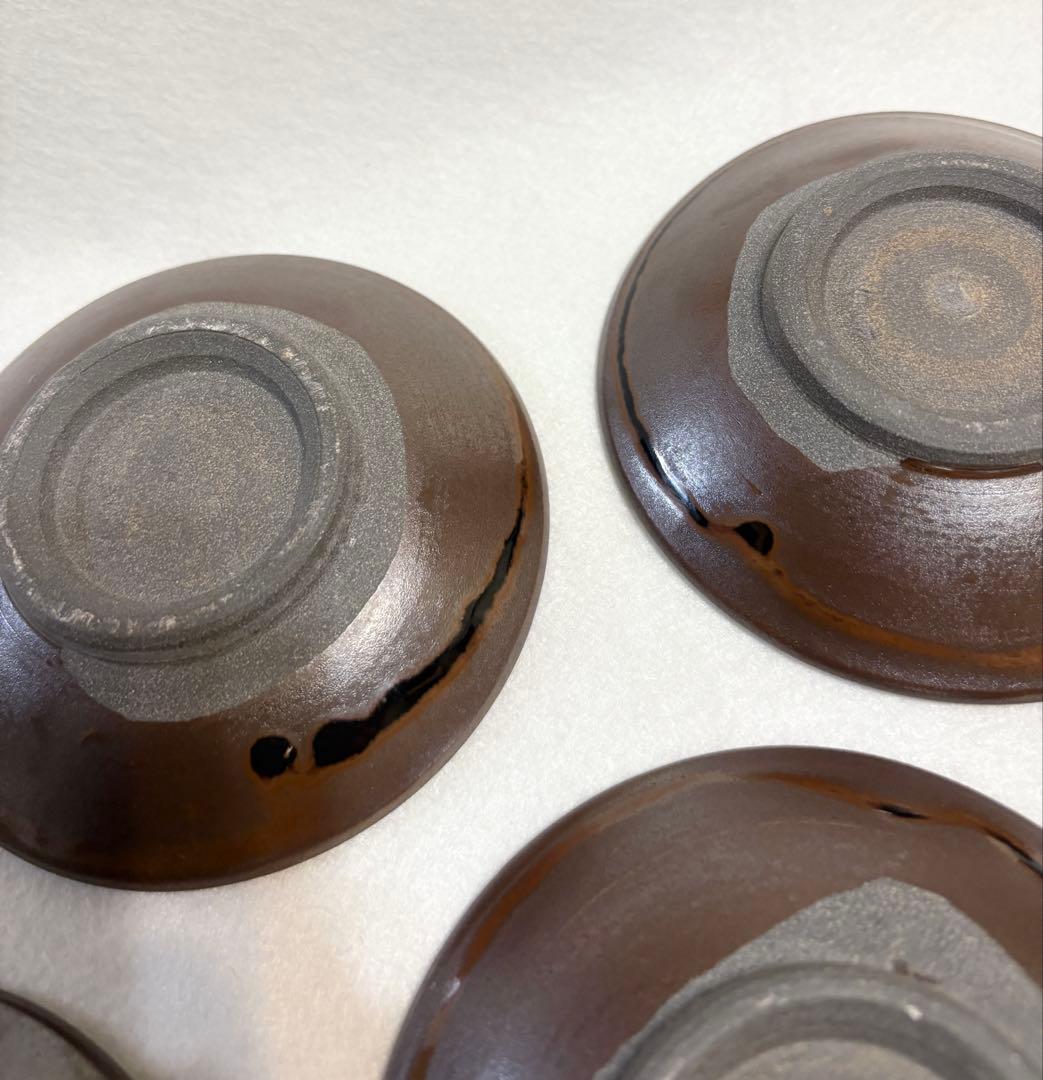 小石原焼 飛鉋 銘々皿 柳瀬真人 柳瀬真一 柳瀬本窯元 伝統工芸品 和食器