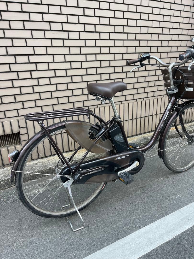 8.9ahパナソニック電動アシスト自転車26インチ