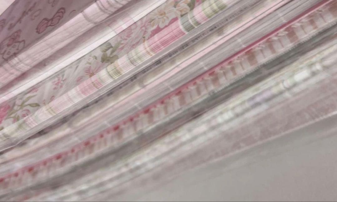 ピンク系ラッピングペーパーセット