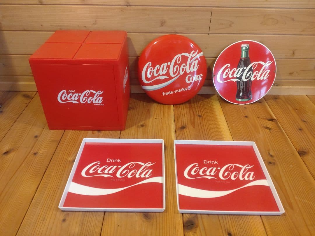 コカ・コーラグッズのセット