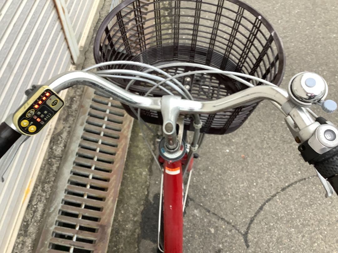 ヤマハ新機種電動アシスト自転車pas26インチブラウンアルミボディー