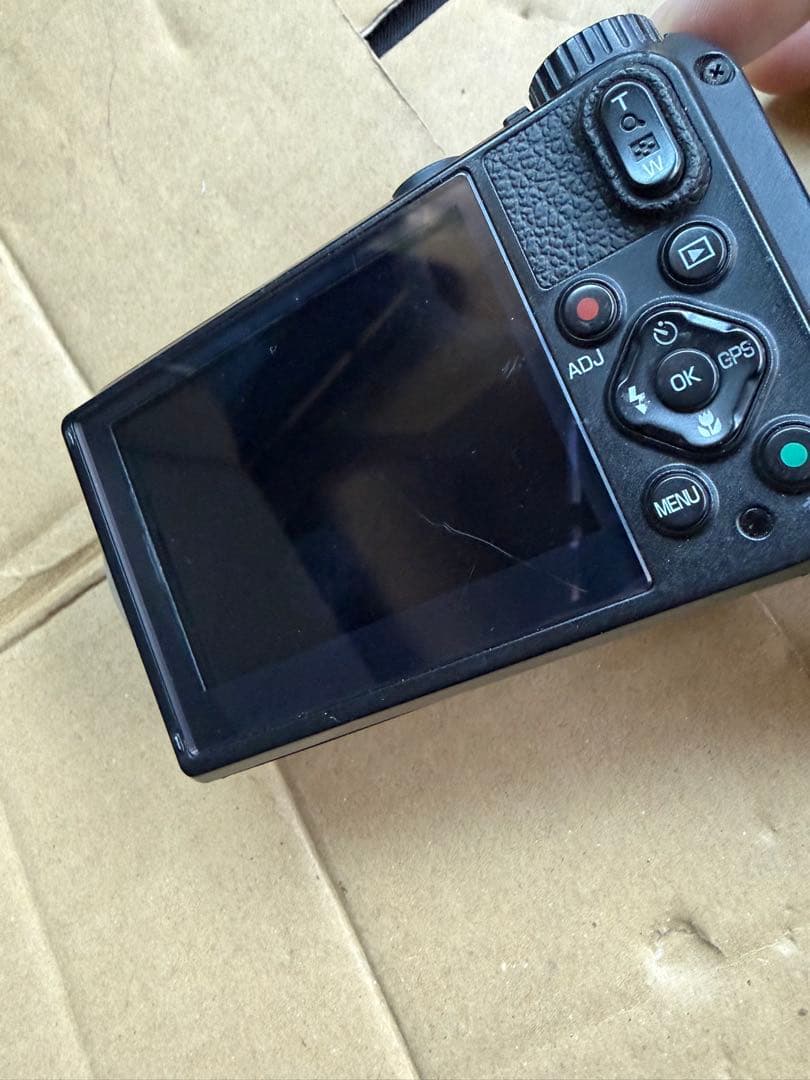 RICOH WG-7 ブラック コンパクトデジタルカメラ リコー 本格防水