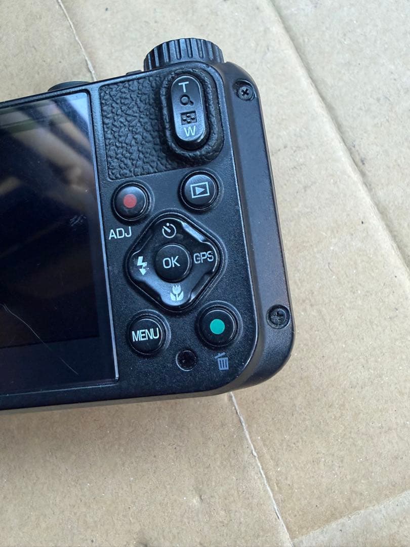 RICOH WG-7 ブラック コンパクトデジタルカメラ リコー 本格防水