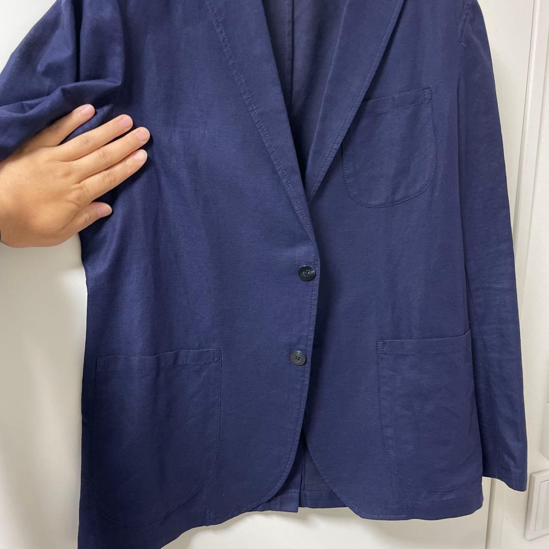 Giannetto ネイビー  シャツジャケット