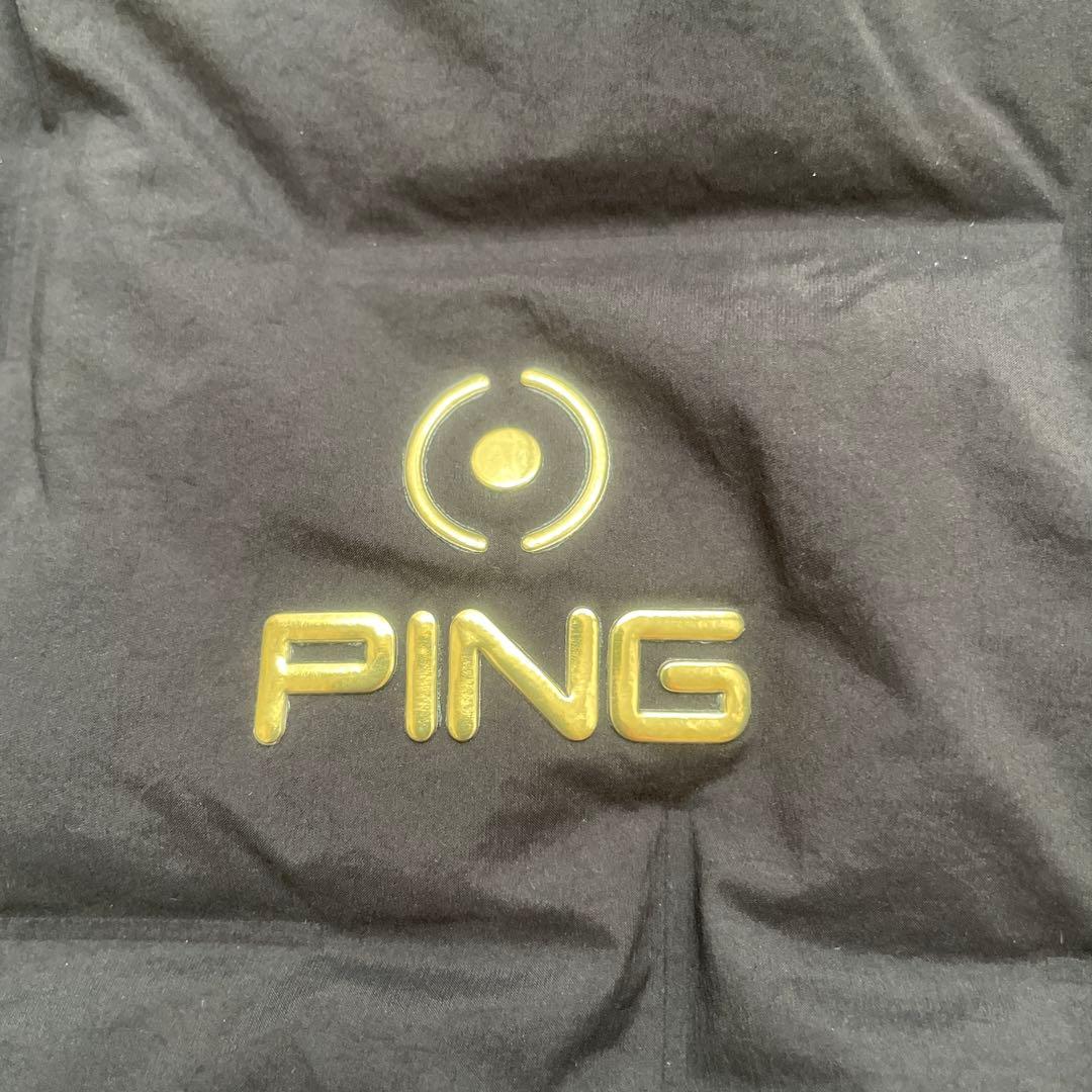 PING ピン　ゴルフウエア　ダウンジャケット　ブラック　L