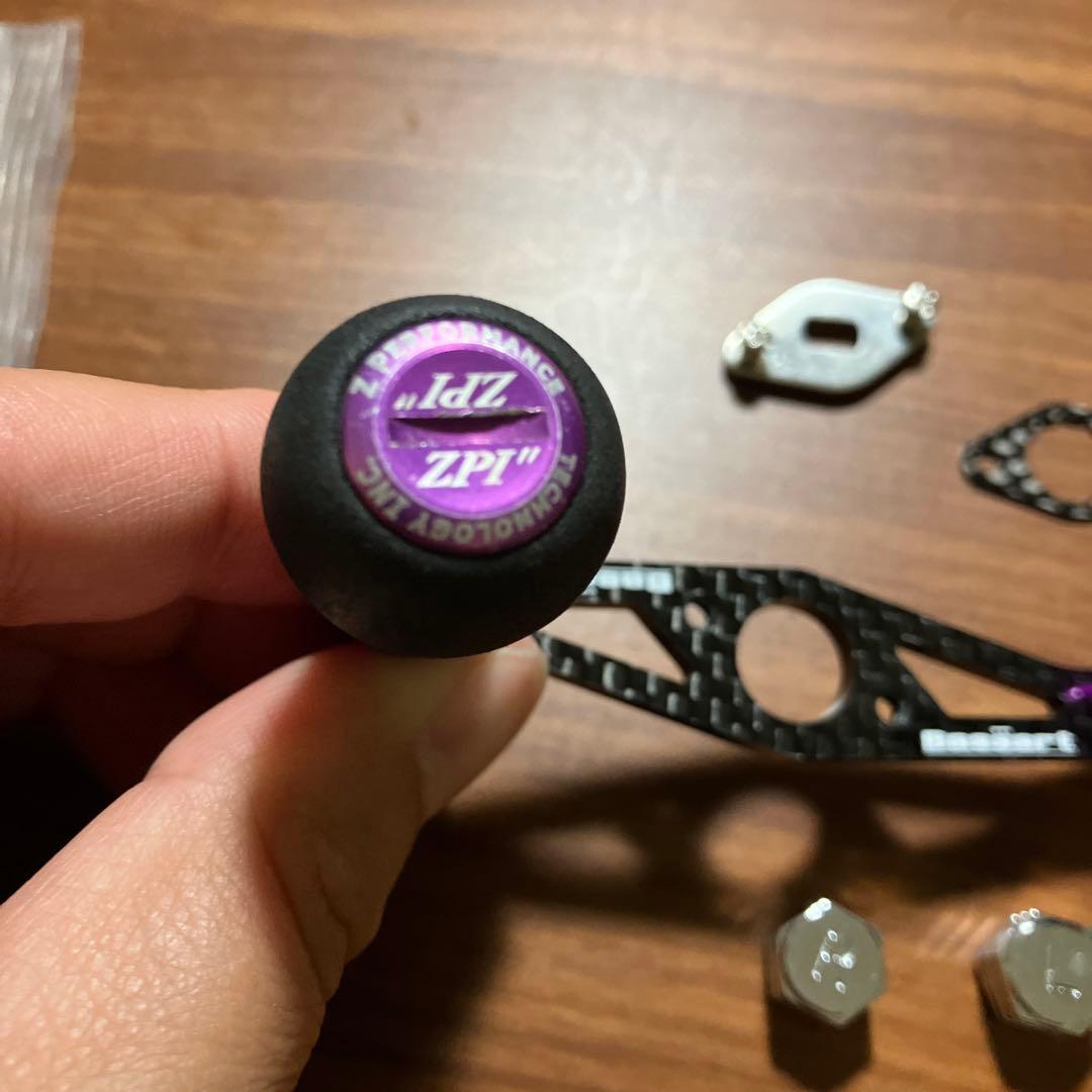 激レア　廃盤　バサート×ZPI 7×4 シマノ用　ベイトハンドル　75mm