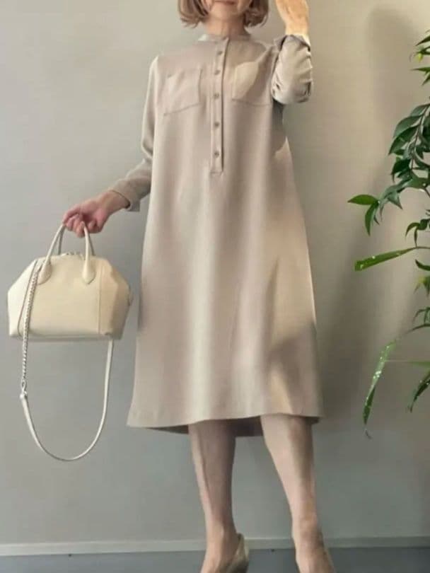 タグ付き未使用 ポールスチュアート ワンピース【ウォッシャブル】 ¥66,000