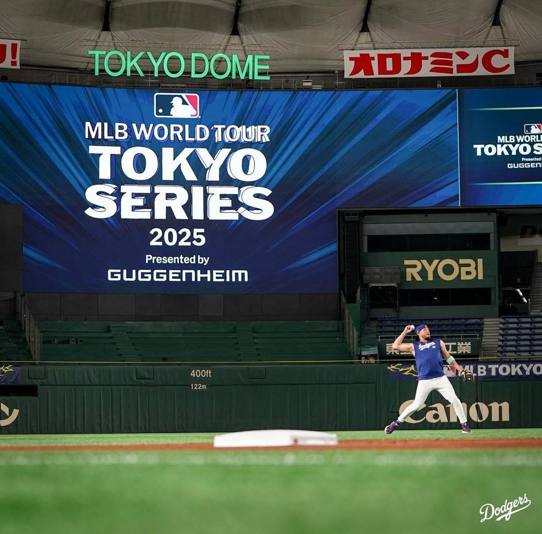 MLB 開幕戦 2025 東京 【限定】記念ボール アメコミVer.
