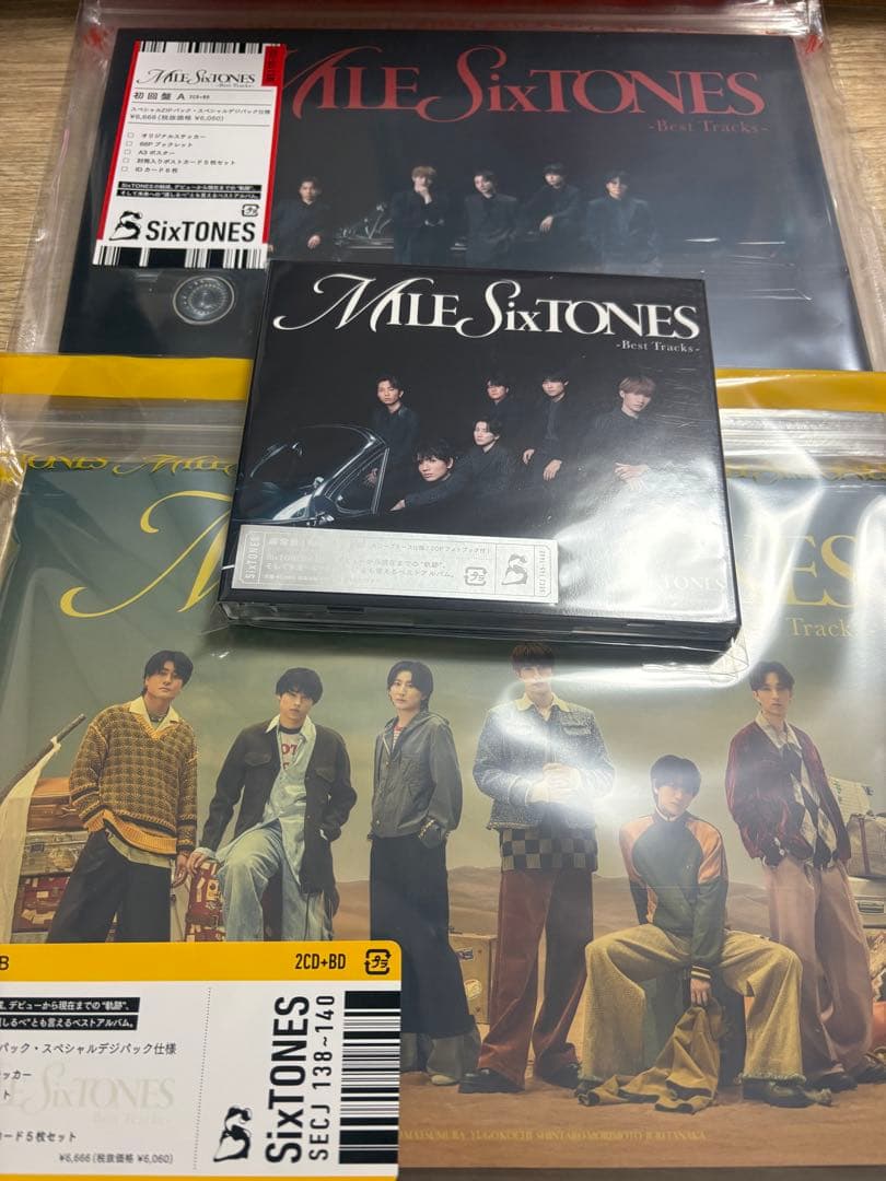 Mile SixTONES 3形態セット 先着特典つき