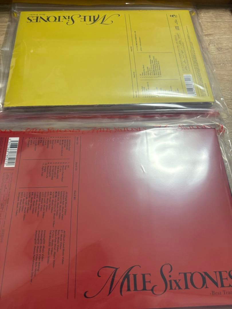 Mile SixTONES 3形態セット 先着特典つき