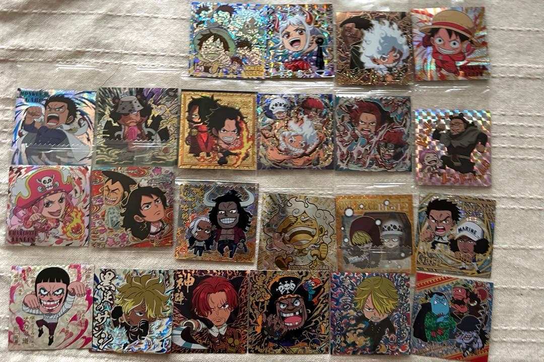 ワンピースシールウエハース　まとめ売り114枚