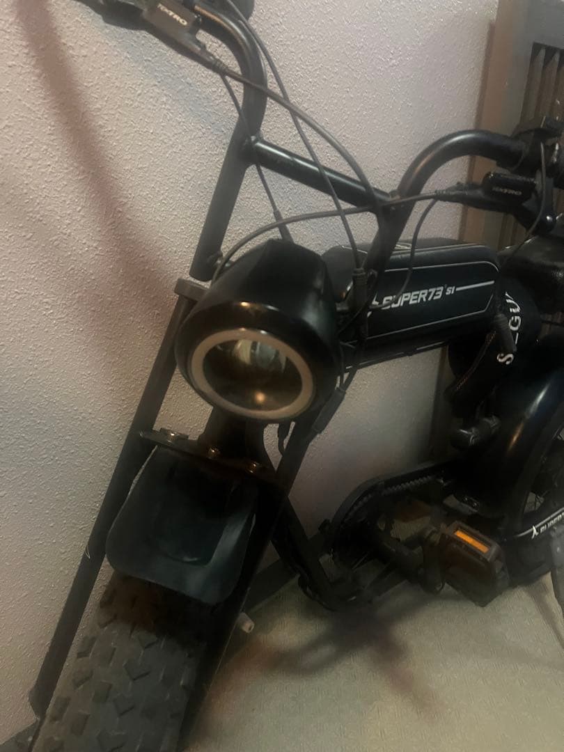 super73 7 電動アシスト自転車 ブラック