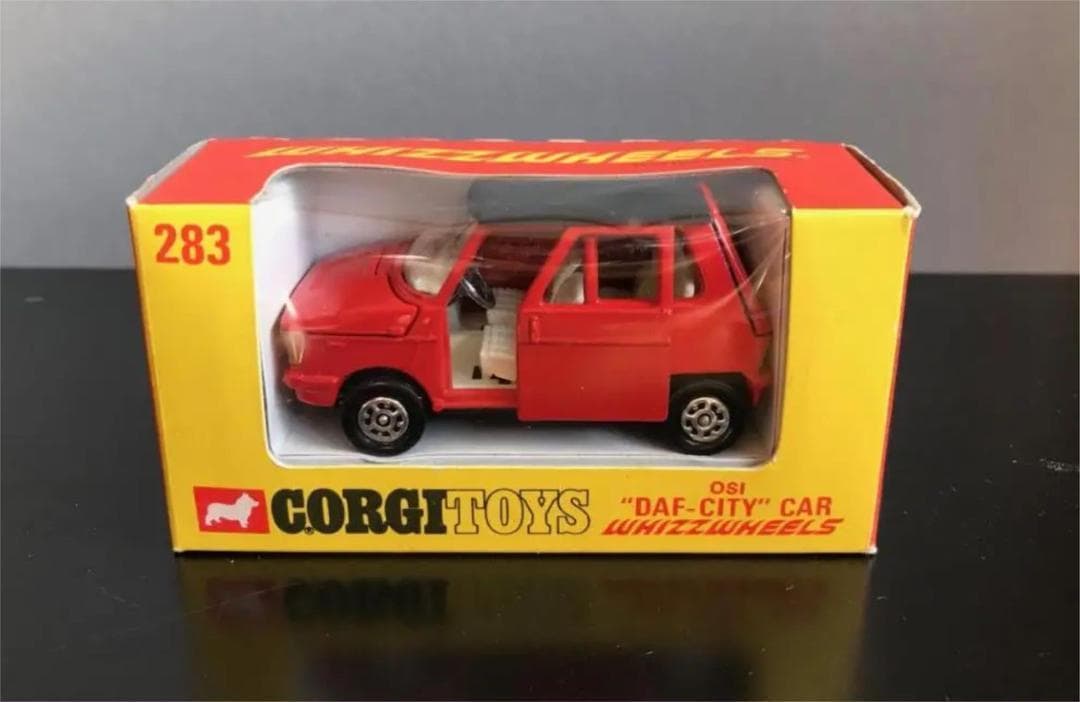 DAF シティーカー コーギー　トイズ　1/43　ウィズホイール　美品