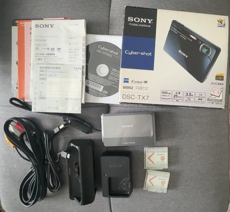 m様専売【付属品あり】SONY Cybershot DSC-TX7