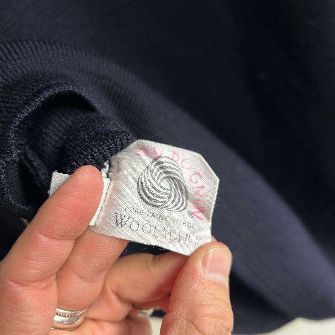 90S フランス製 SAINT JAMES ニット CANCALE ネイビー