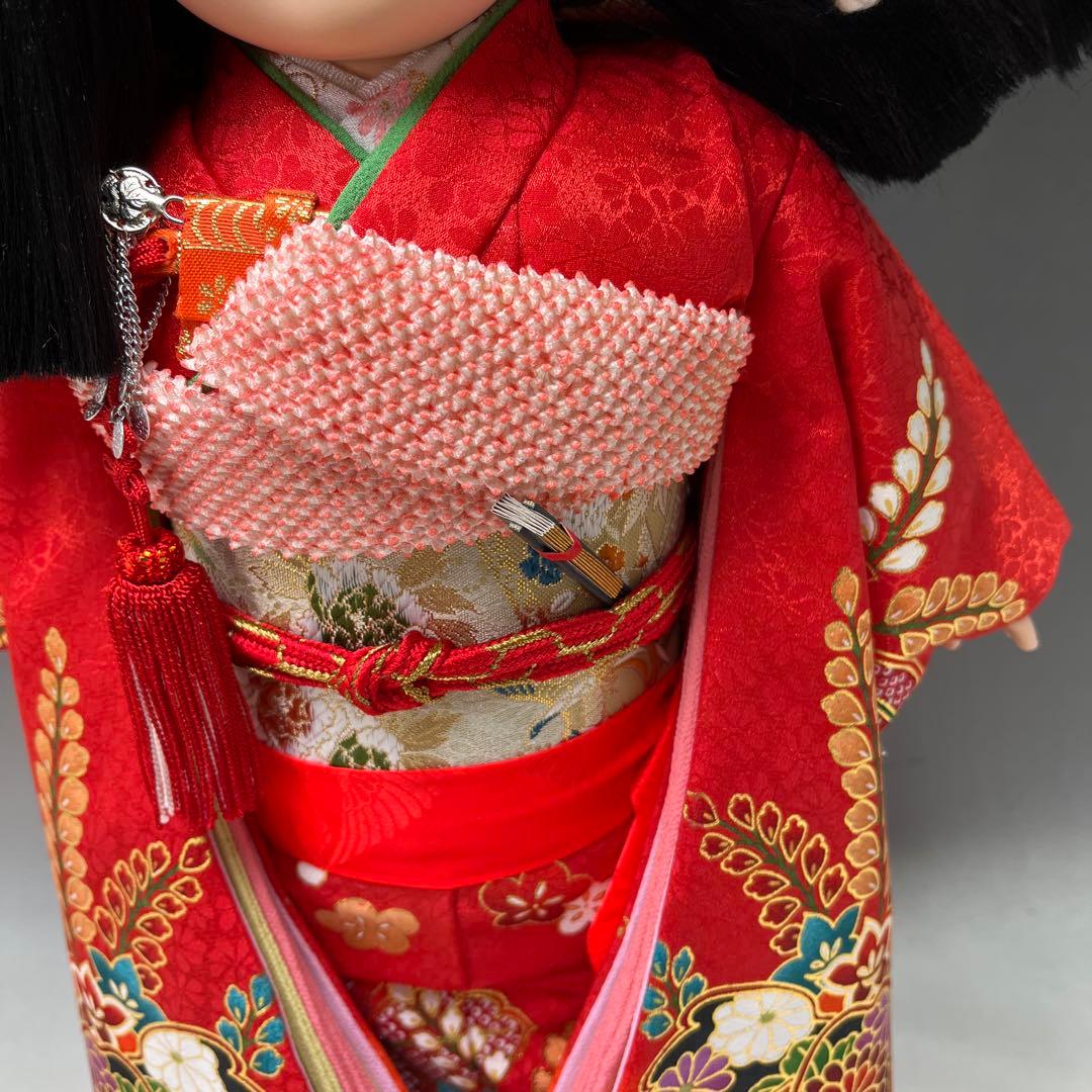 ma0214-11市松人形　公司作　46cm（台込み）日本人形　女の子