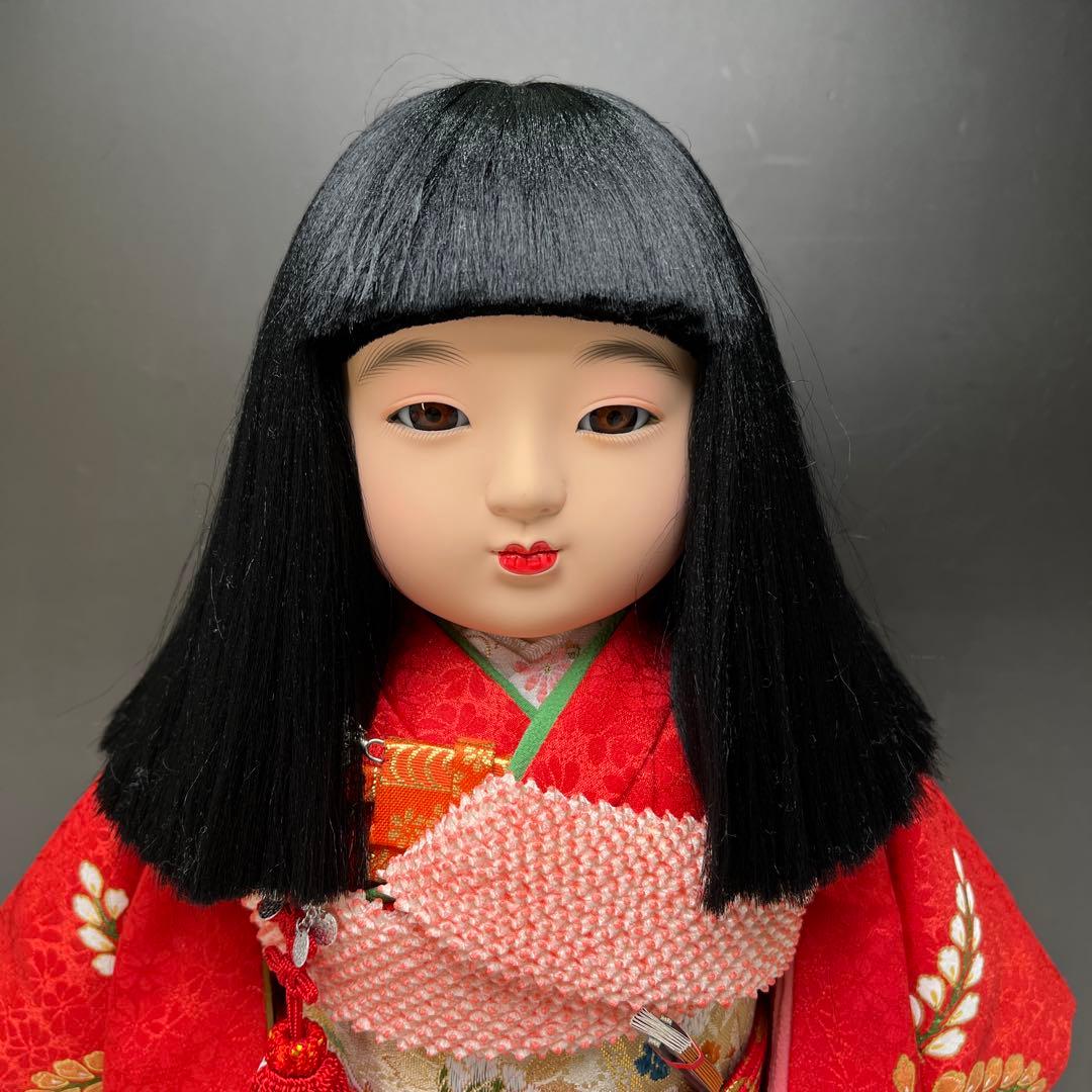 ma0214-11市松人形　公司作　46cm（台込み）日本人形　女の子