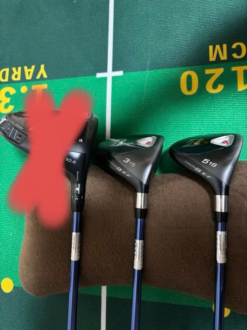 ブリヂストン TOUR B-X ⭐︎３Ｗ・5W⭐︎2本セット
