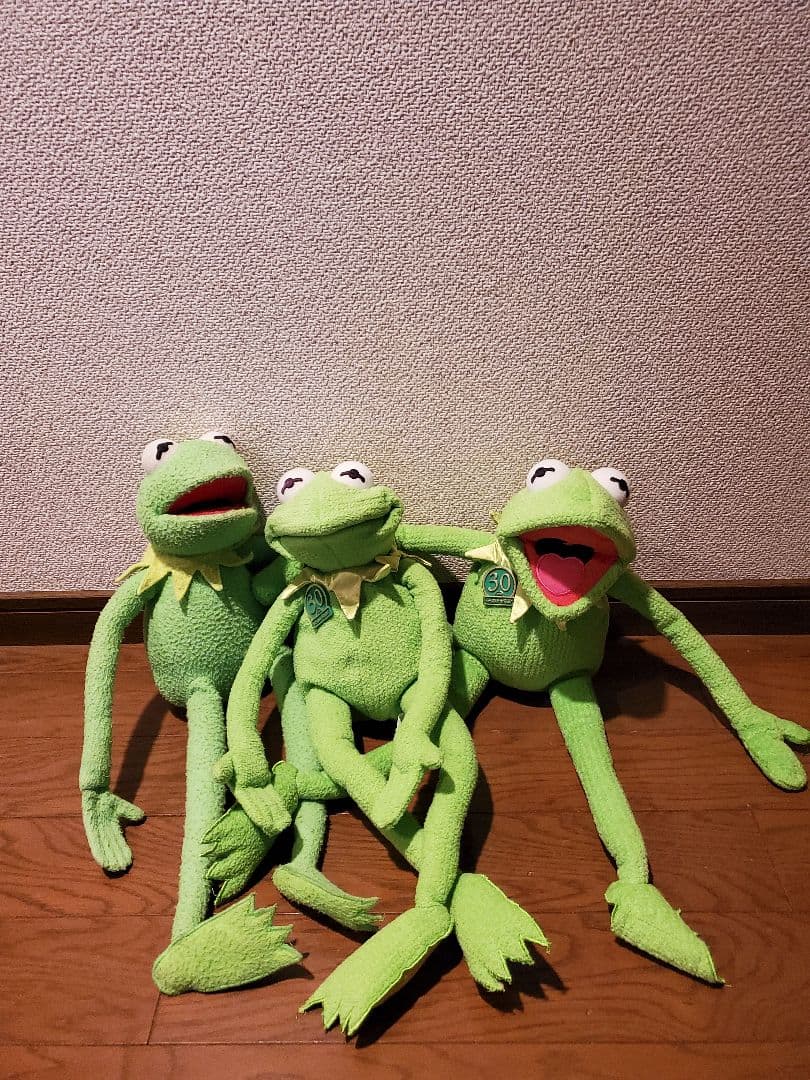 カーミット　お喋りカーミットなど　3体セット