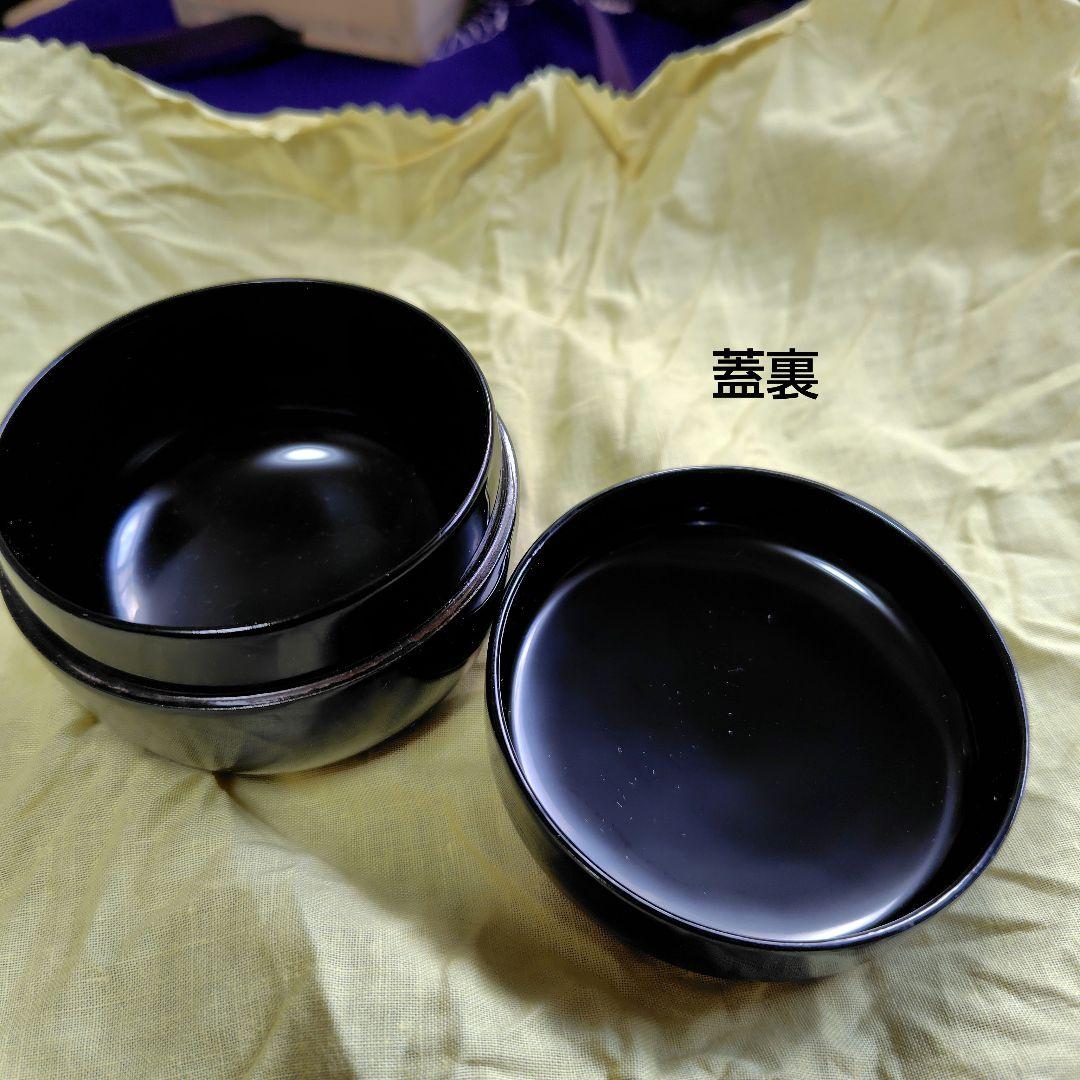 漆製蒔絵四季棗　4個