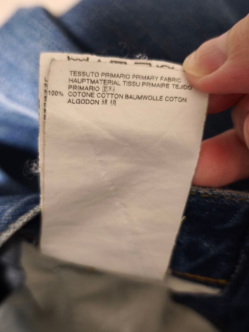 パンツ maison margiela 17ss cuffs denim