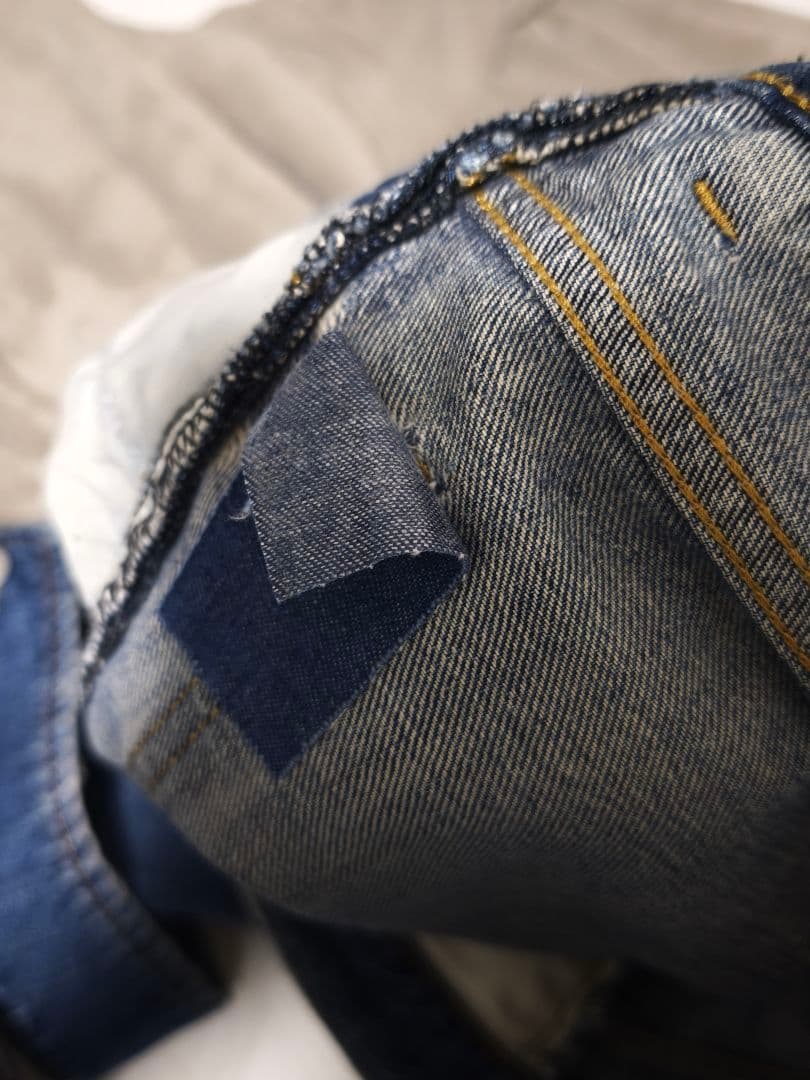 パンツ maison margiela 17ss cuffs denim