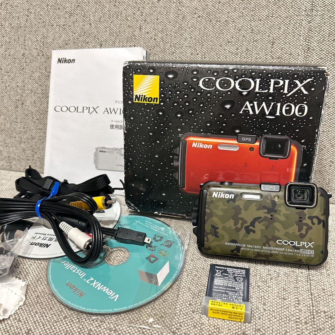 Nikon デジタルカメラ COOLPIX AW110 防水デジタルカメラ