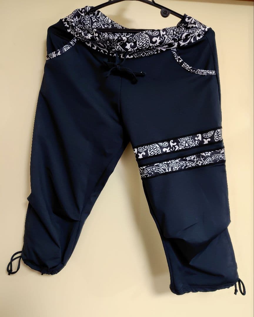 【ほぼ新品】ミカランセ mikano カーゴパンツ 使いやすい黒