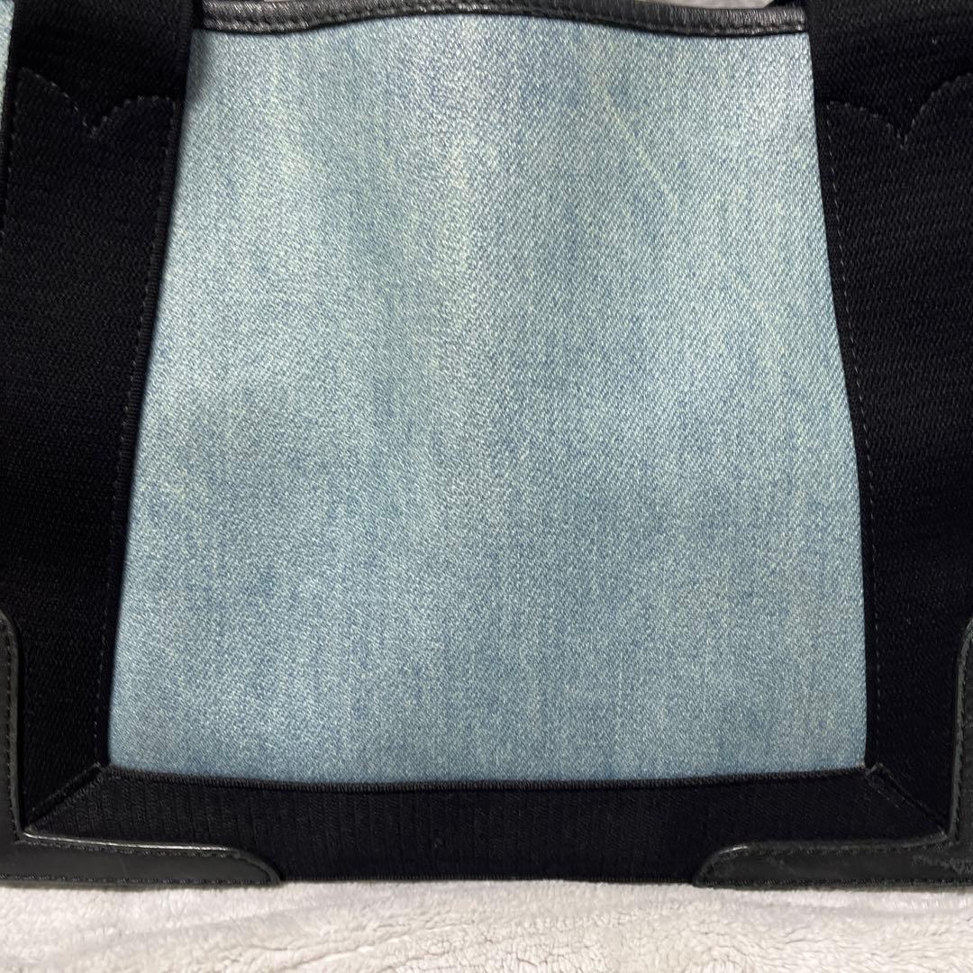 BALENCIAGA トートバッグ デニム/レザー